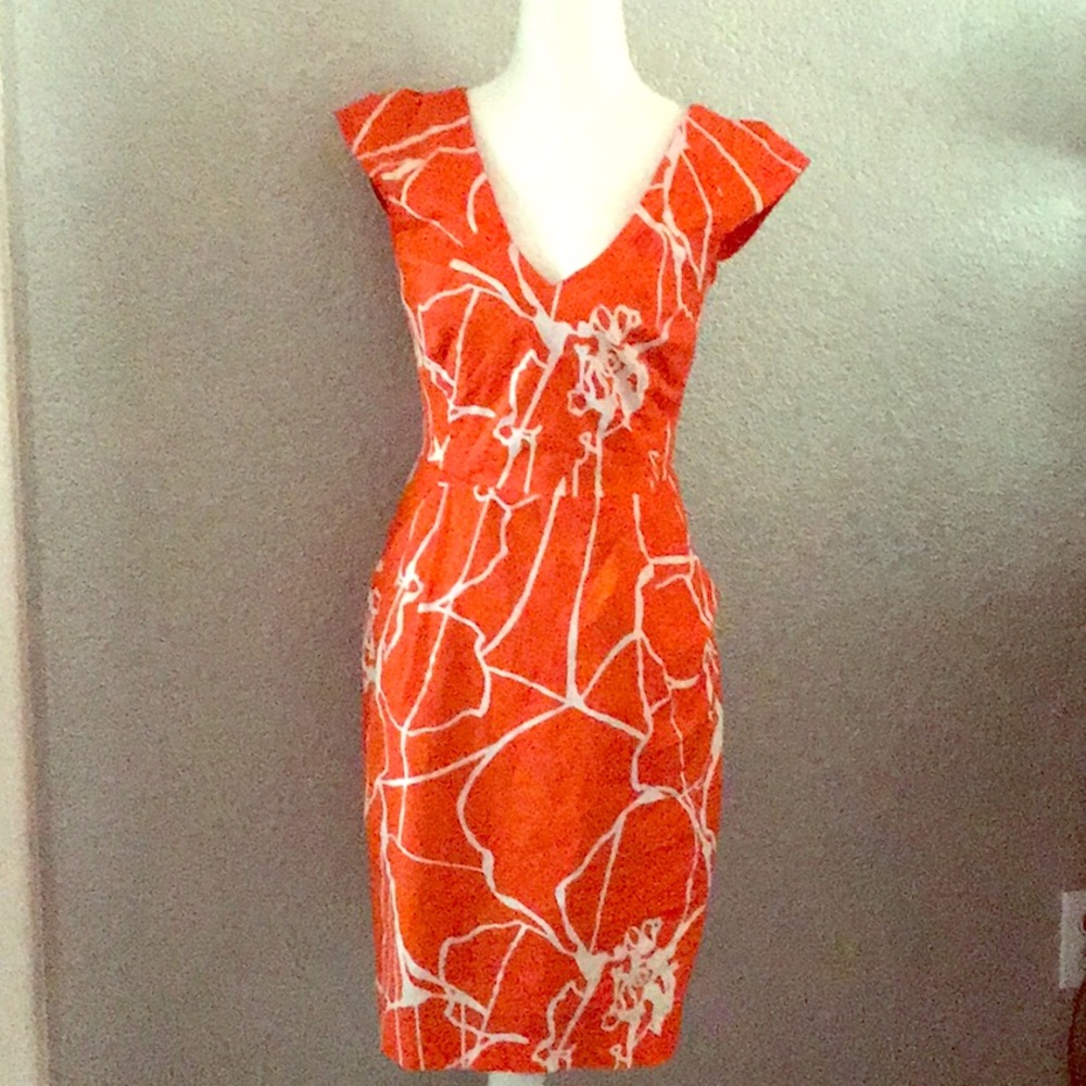 Calvin Klein cap sleeve dress.